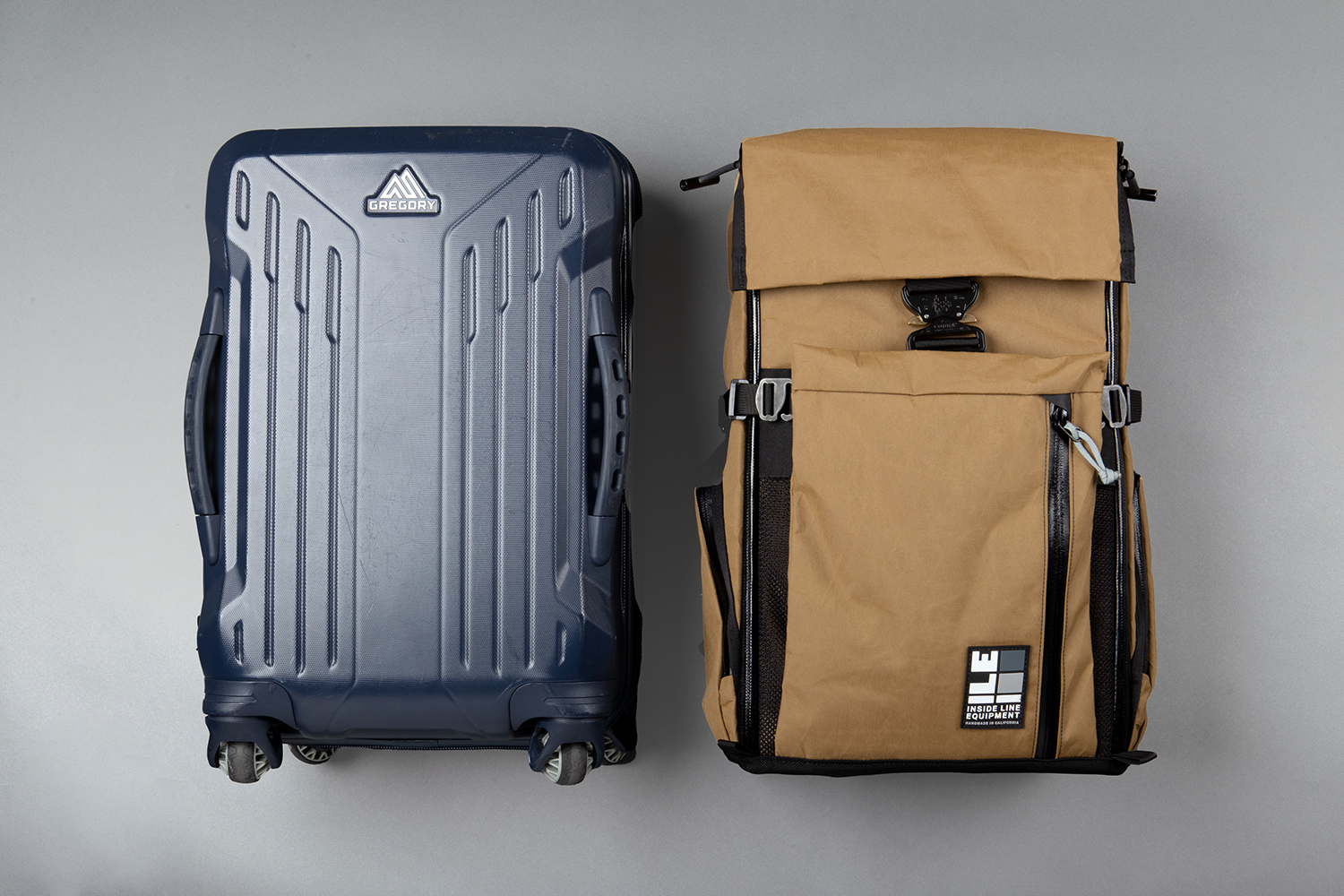 Travel Pack vs Suitcase – INSIDE LINE EQUIPMENT