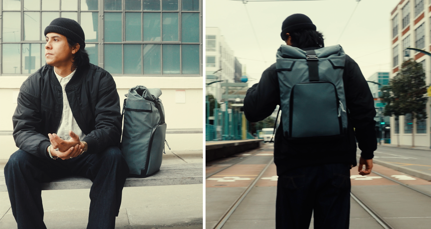 ILE Transit 15L XPAC Black 未使用品 Transit 15L Cycling Waterproof Roll-top Backpack – INSIDE LINE