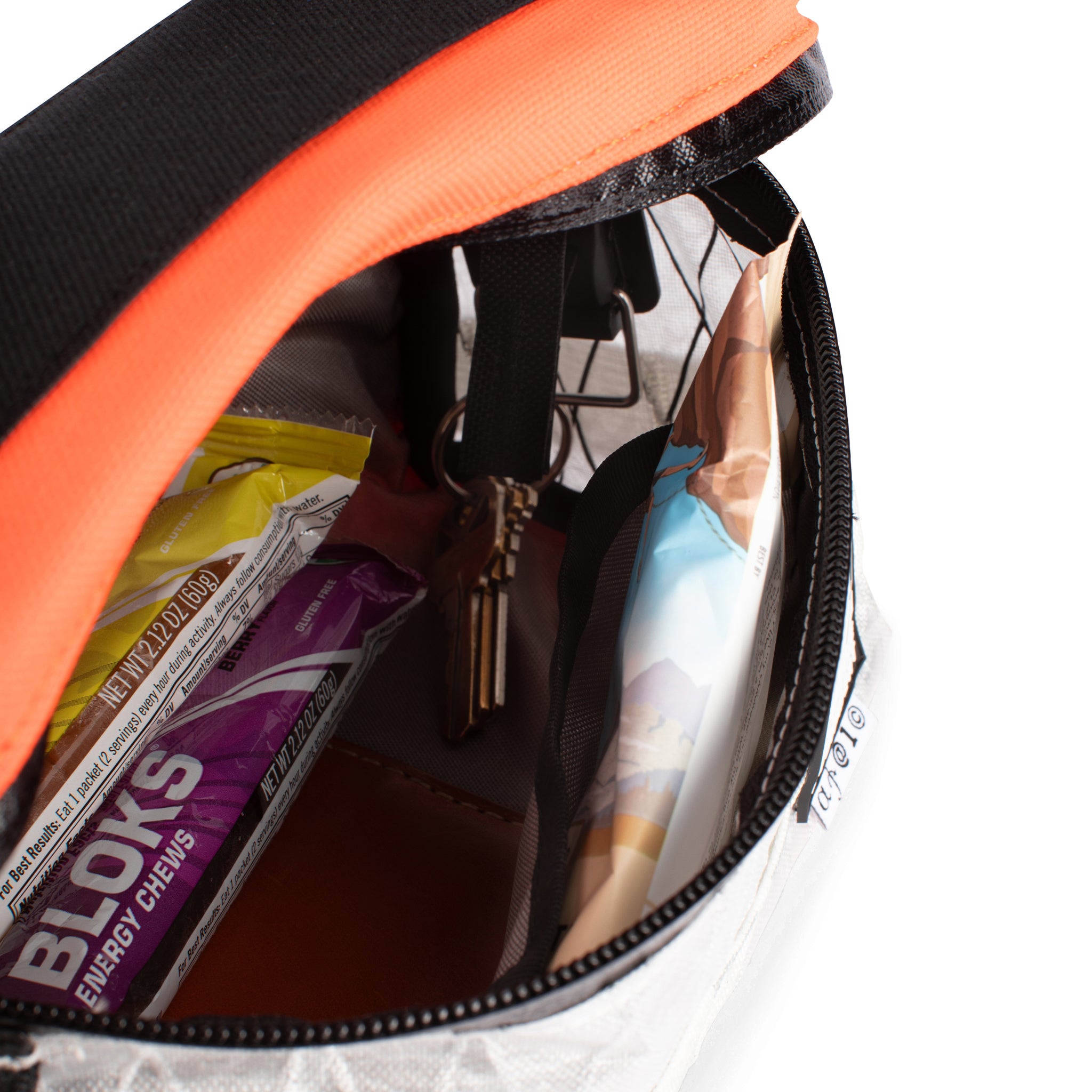 Pilot Bar Bag - Weatherproof Bicycle Handlebar Bag - XPac - Waxed Canvas - Cordura - Adjustable Harness System - 2.6L Cycling Bag - Handmade in USA