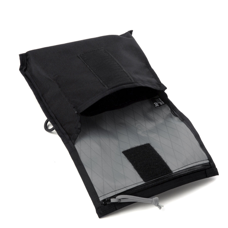 Bar Bag - Weatherproof Bicycle Handlebar Bag - XPac - Waxed Canvas - Cordura - Adjustable Harness System - 2.5L Cycling Bag - Handmade in USA