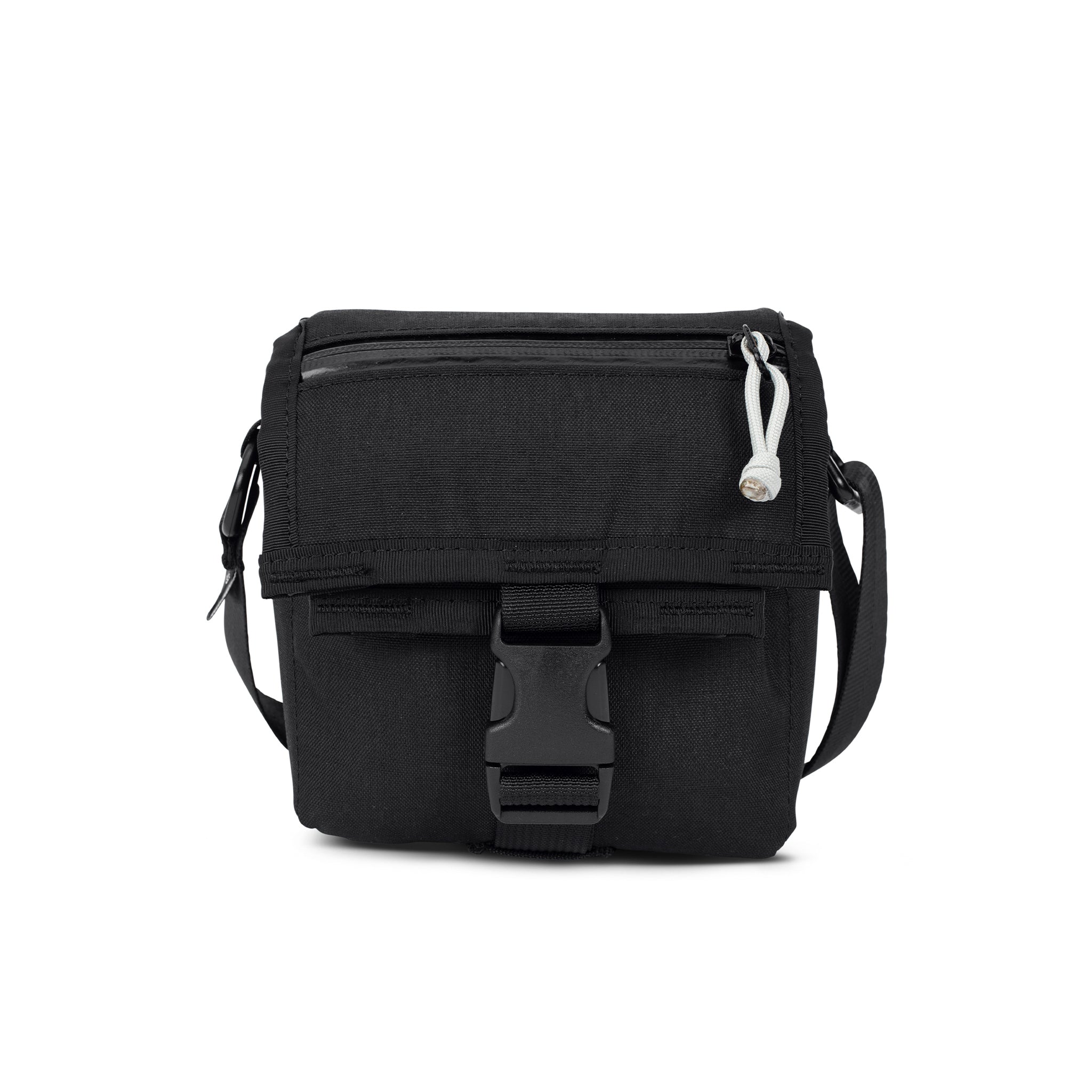 Black Cordura handmade camera cross body - mirrorless camera - street photography - Cobra buckle - XPAC - made in USA