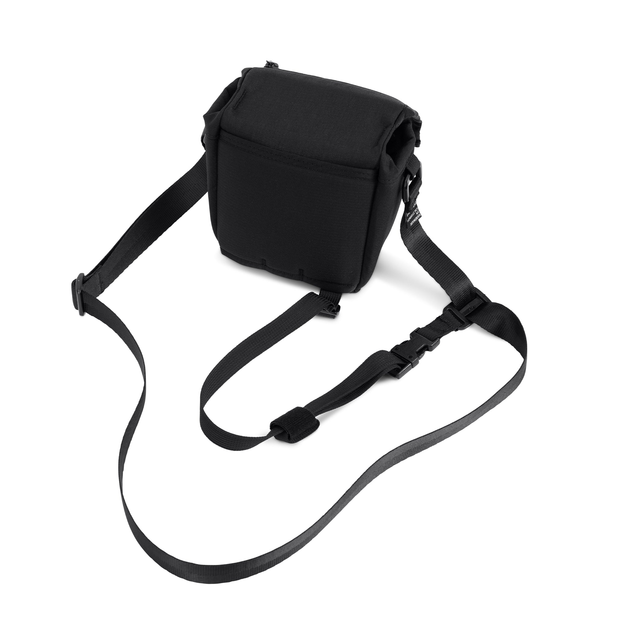 Black Cordura - handmade camera cross body - mirrorless camera - street photography - Cobra buckle - XPAC - made in USA