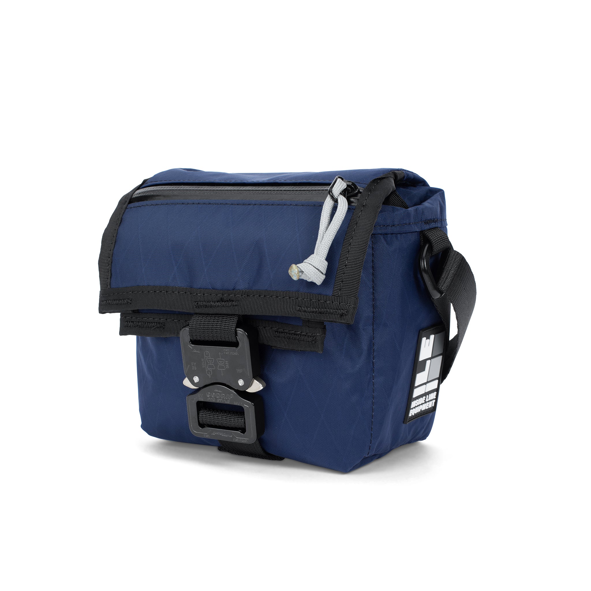 Navy VX21 - handmade camera cross body - mirrorless camera - street photography - Cobra buckle - XPAC - made in USA
