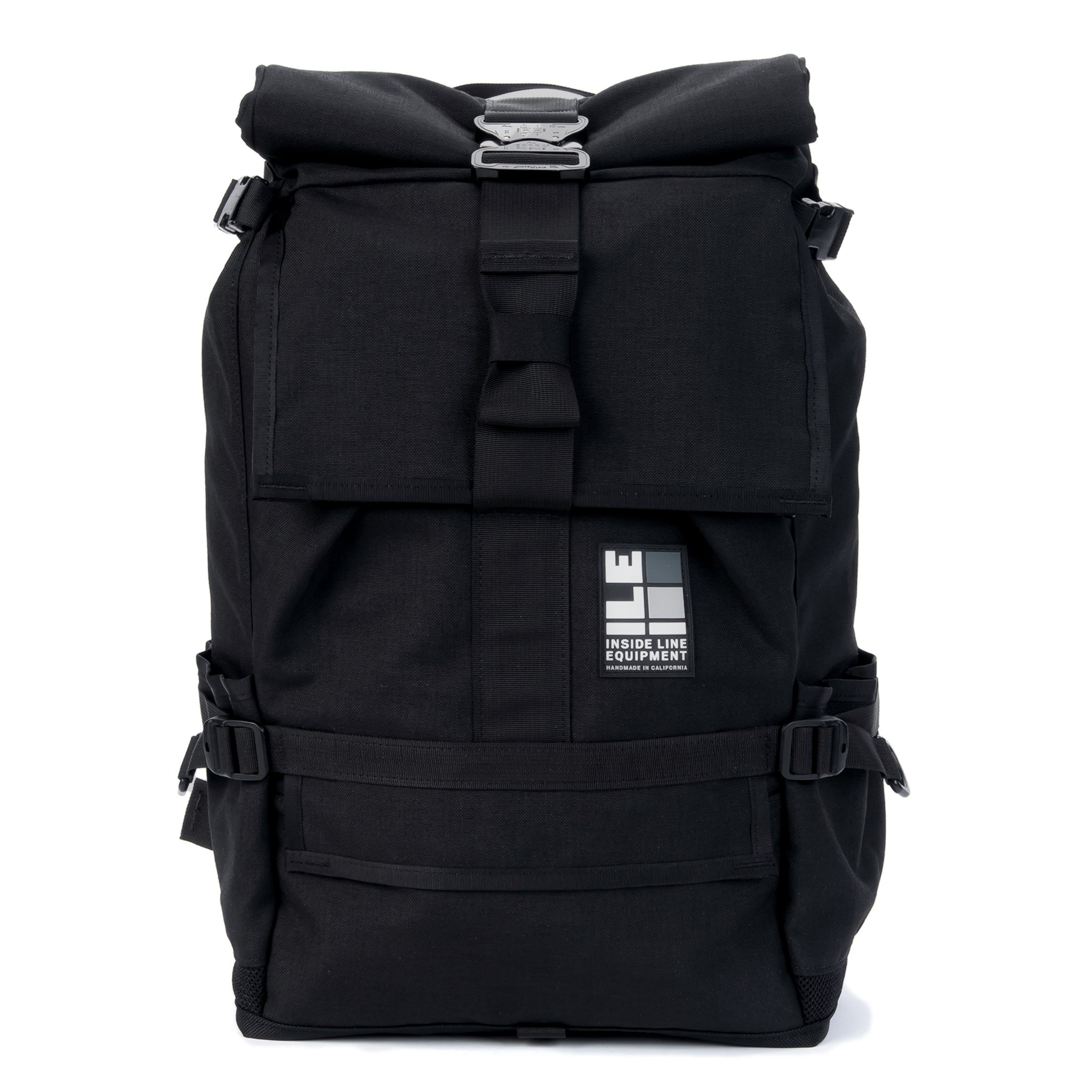 default XL - Handmade Backpack - Commuter Cycling Bag - XPAC - Waterproof Roll-Top - TPU welded liner - Laptop Sleeve - Made in USA