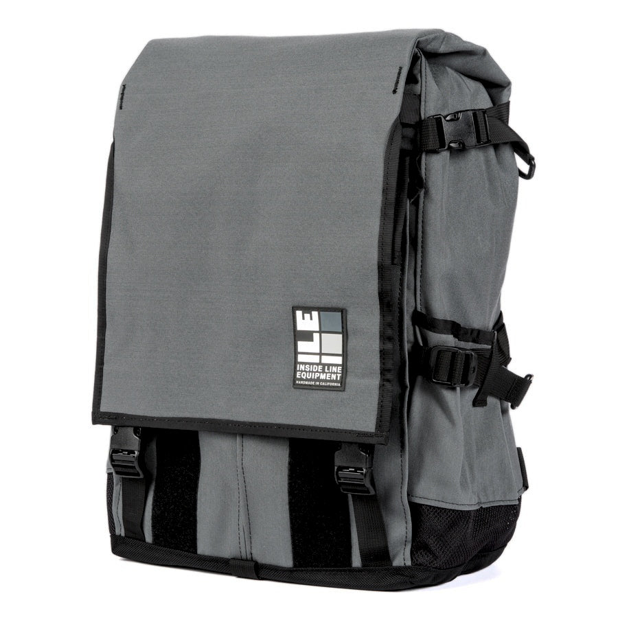 flaptop - Handmade Backpack - Commuter Bag - Bike Messenger Bag - XPAC - TPU welded seam liner - Laptop Sleeve - Made in USA