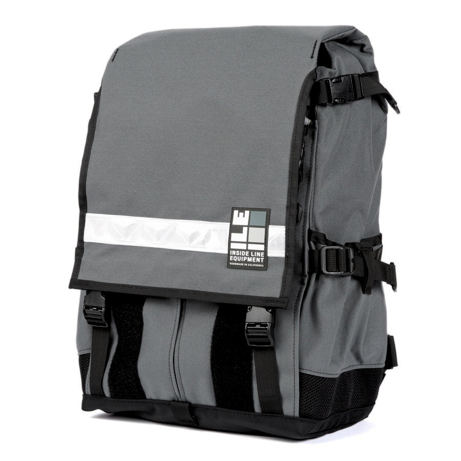 flaptop - Handmade Backpack - Commuter Bag - Bike Messenger Bag - XPAC - TPU welded seam liner - Laptop Sleeve - Made in USA