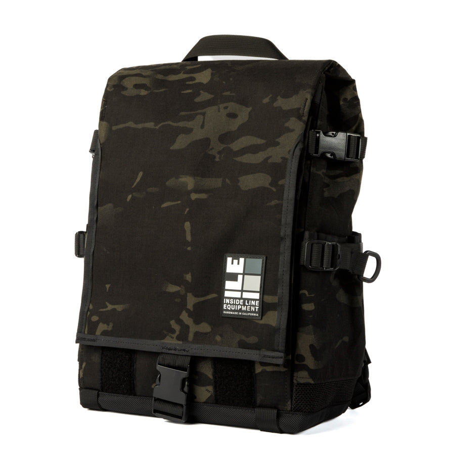 flaptop-mini - Expandable Backpack - Commuter Bag - Bike Messenger Bag - XPAC - TPU welded seam liner - Laptop Sleeve - Made in USA