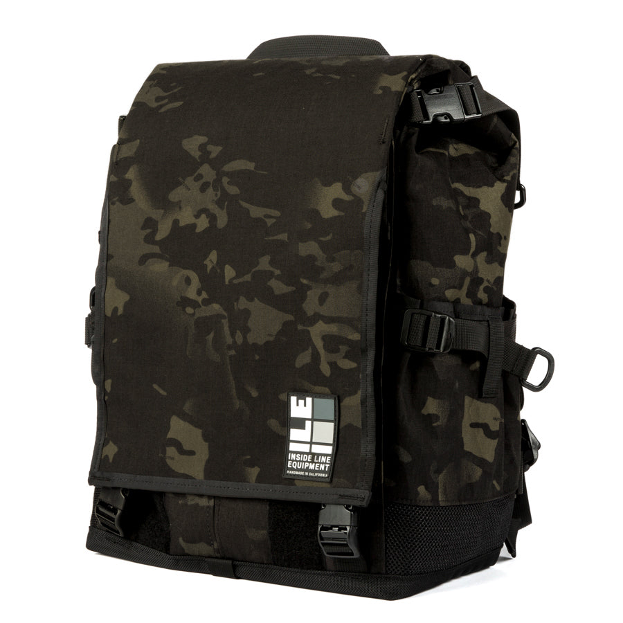 flaptop - School Backpack - Commuter Bag - Bike Messenger Bag - XPAC - TPU welded seam liner - Laptop Sleeve - Made in USA
