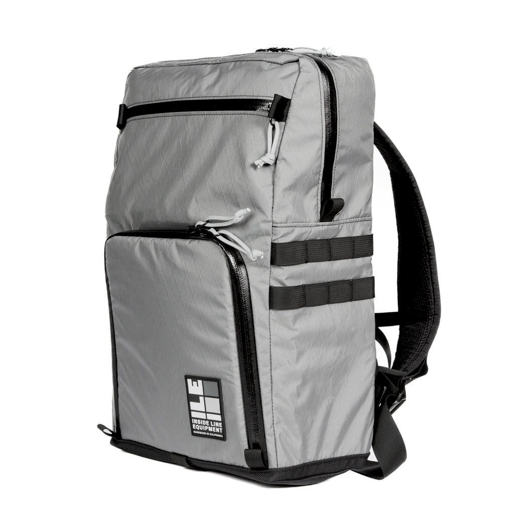 Gray VX21 - Travel camera backpack - YKK waterproof zippers - professional photographer bag - adjustable dividers - SLR padded - laptop sleeve - XPAC - made in USA