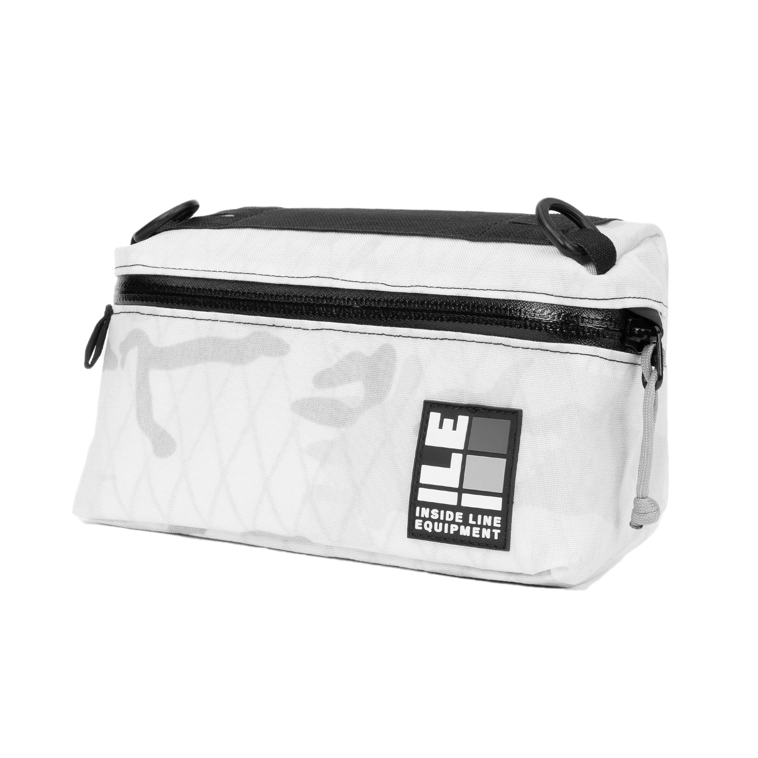 Pilot Bar Bag - Weatherproof Bicycle Handlebar Bag - XPac - Waxed Canvas - Cordura - Adjustable Harness System - 2.6L Cycling Bag - Handmade in USA