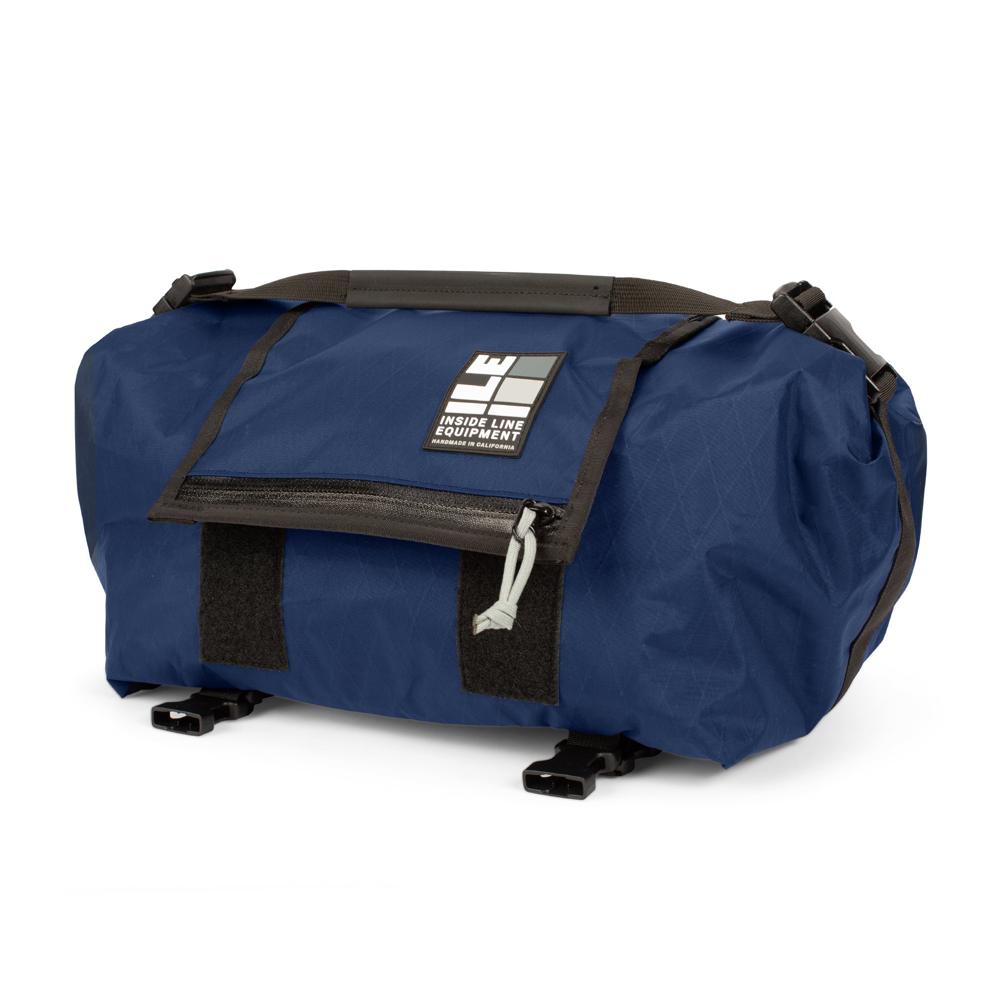 Porteur Rackbag - Waterproof Bike Bag - X-Pac Sailcloth & Cordura - Front Rack Bicycle Bag - 42L Capacity - Handmade in USA