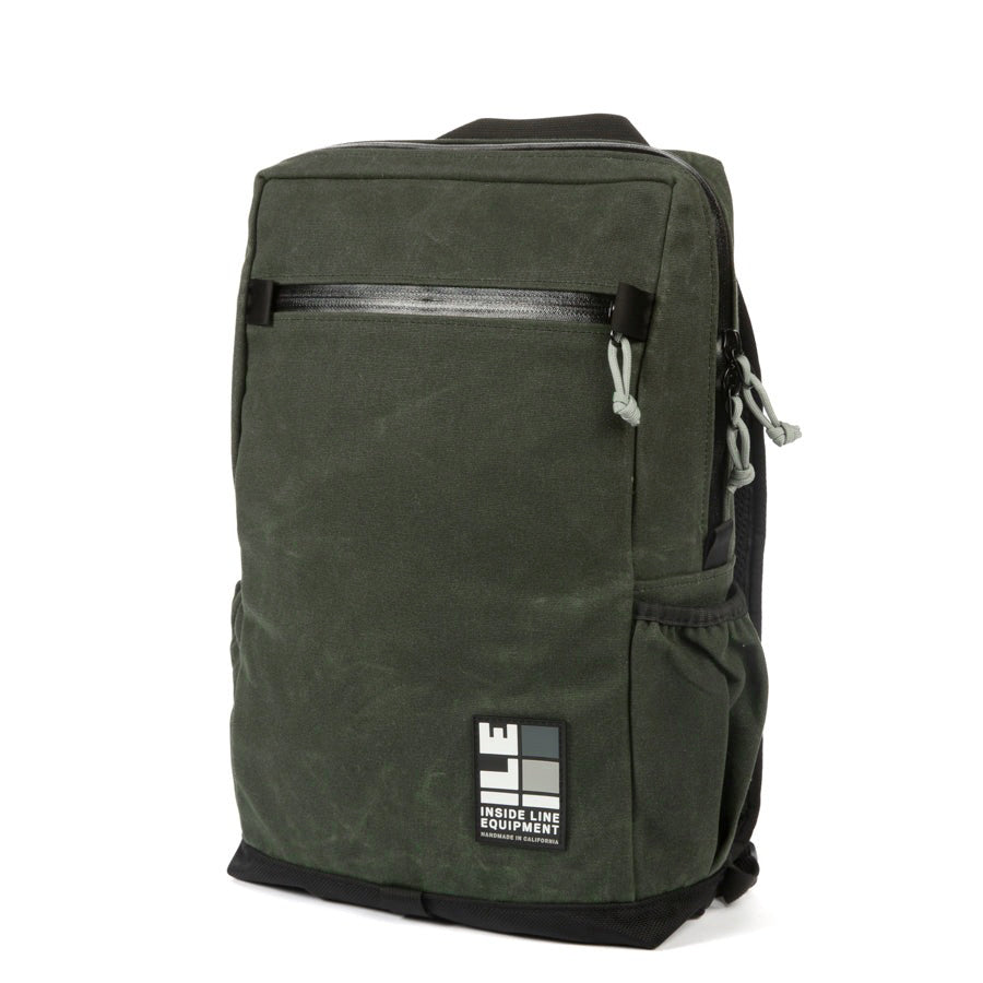14L - Technical Backpack - Water Resistant - top panel loader - VX21 XPac - Cordura - Handmade Backpack - Made in USA - Weatherproof Backpack