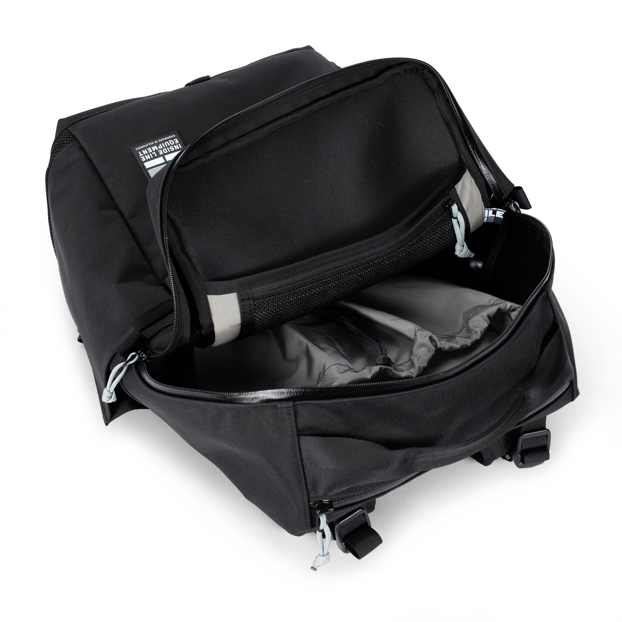 40L - Commuter Backpack - Water Resistant - Travel Backpack - hiking waist belt - Carry-on Bag - XPac - Cordura - Handmade Backpack - Made in USA