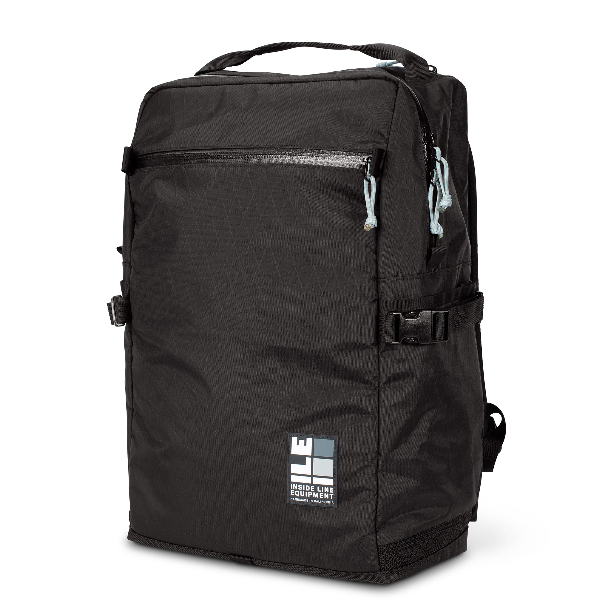 40L - Commuter Backpack - Water Resistant - Travel Backpack - hiking waist belt - Carry-on Bag - XPac - Cordura - Handmade Backpack - Made in USA