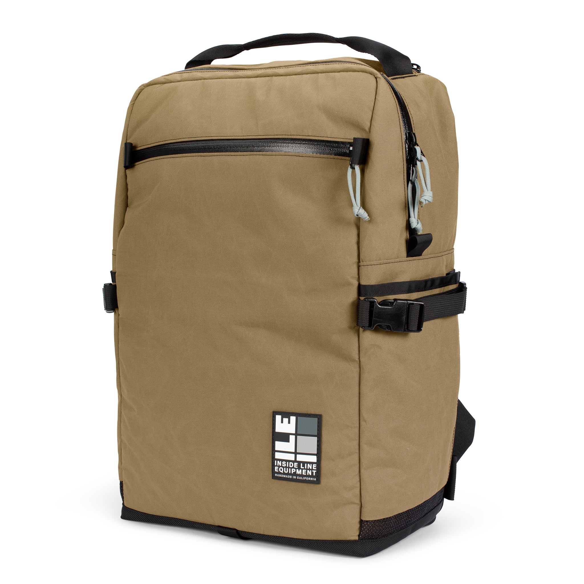 40L - Commuter Backpack - Water Resistant - Travel Backpack - hiking waist belt - Carry-on Bag - XPac - Cordura - Handmade Backpack - Made in USA