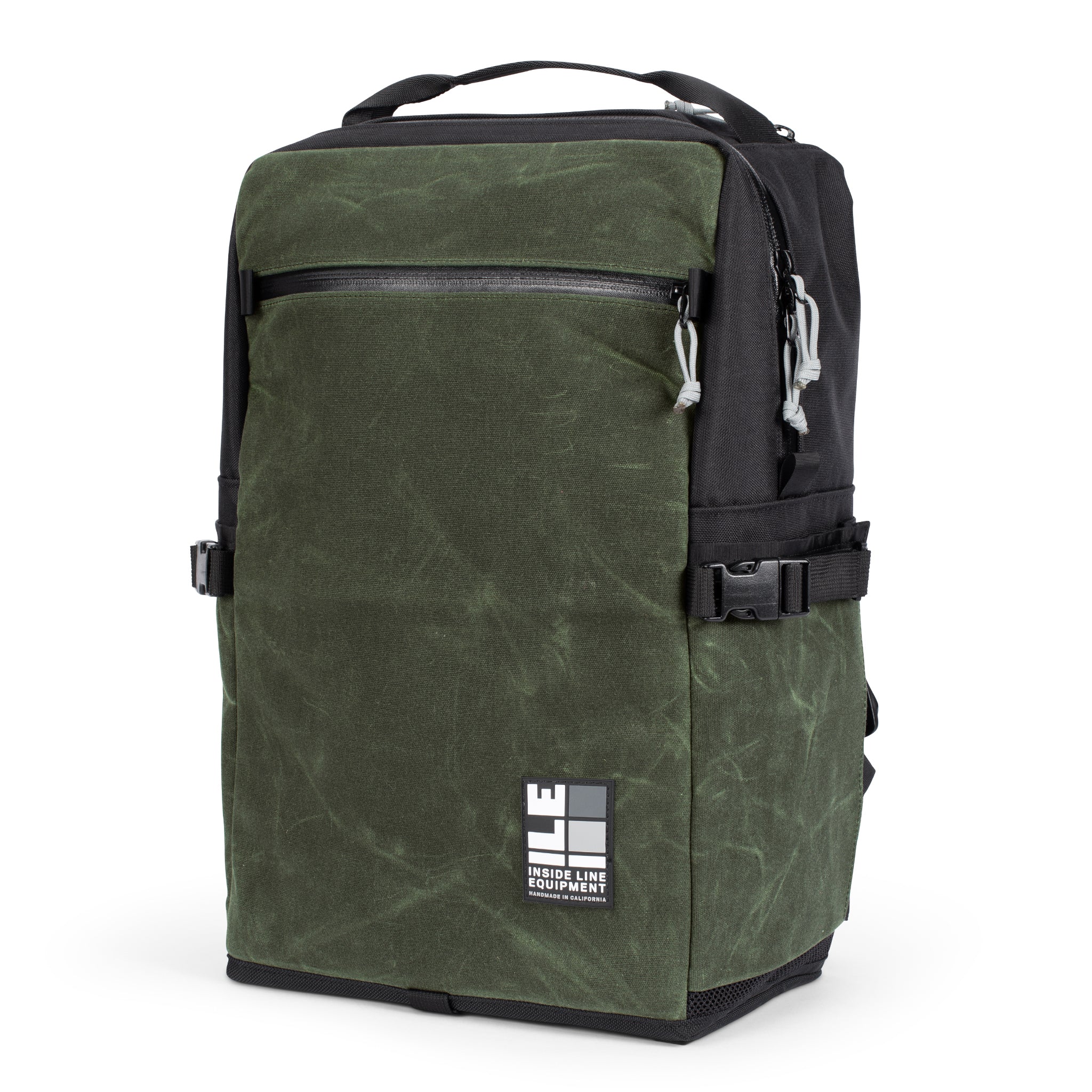 40L - Commuter Backpack - Water Resistant - Travel Backpack - hiking waist belt - Carry-on Bag - XPac - Cordura - Handmade Backpack - Made in USA