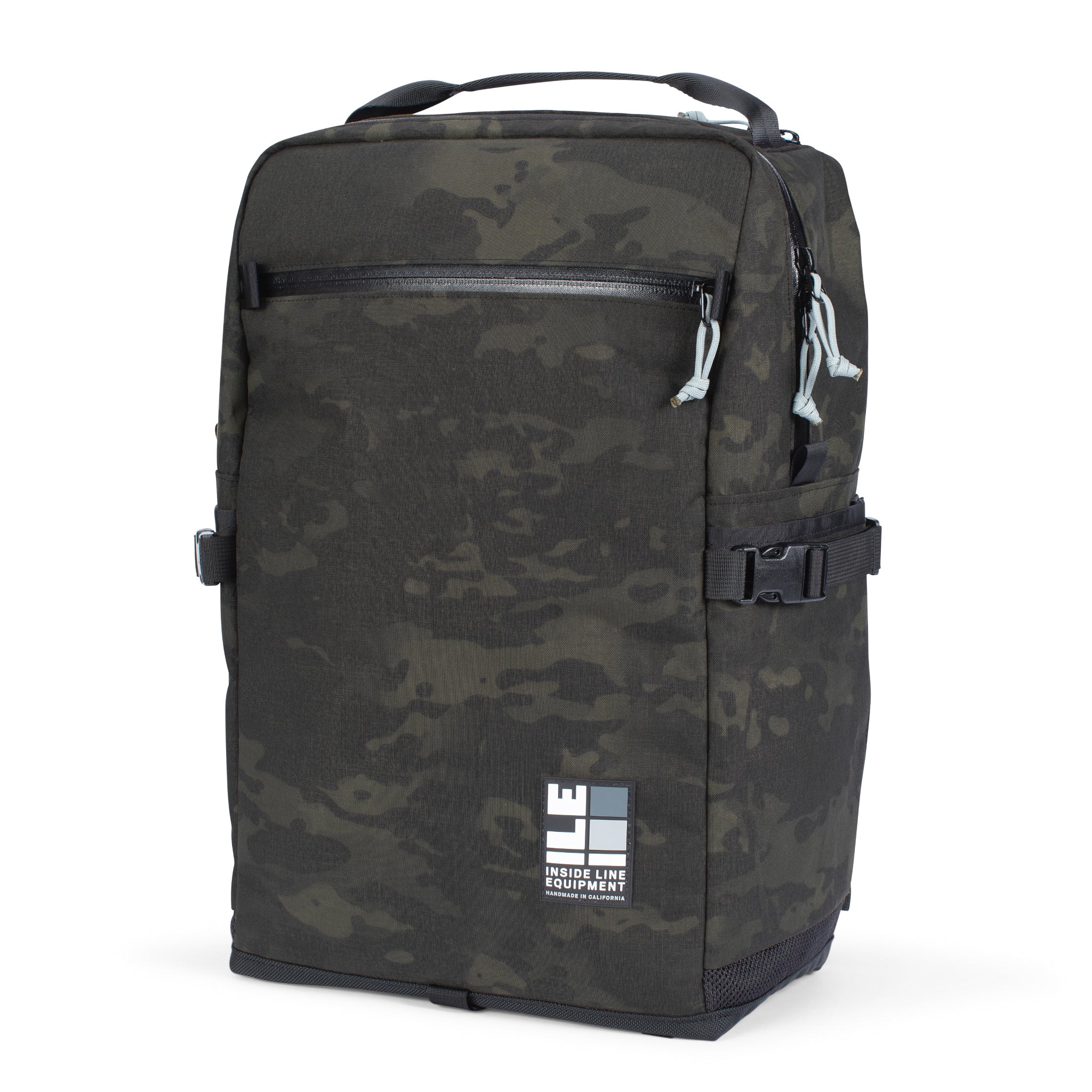 40L - Commuter Backpack - Water Resistant - Travel Backpack - hiking waist belt - Carry-on Bag - XPac - Cordura - Handmade Backpack - Made in USA