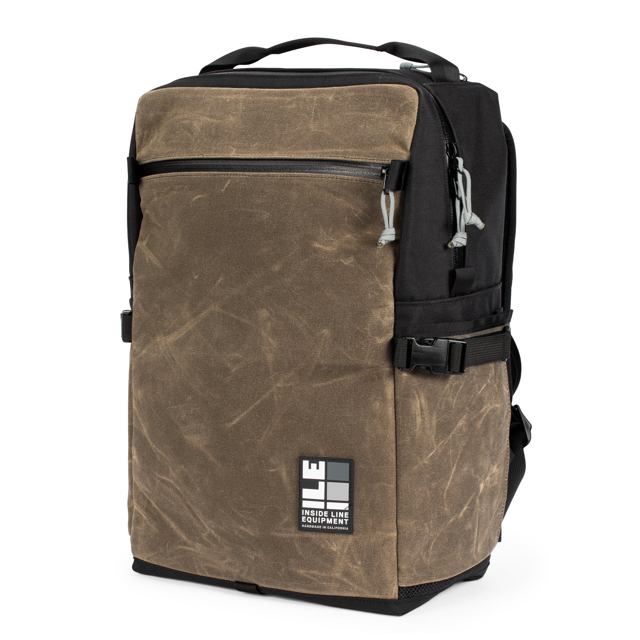 40L - Commuter Backpack - Water Resistant - Travel Backpack - hiking waist belt - Carry-on Bag - XPac - Cordura - Handmade Backpack - Made in USA
