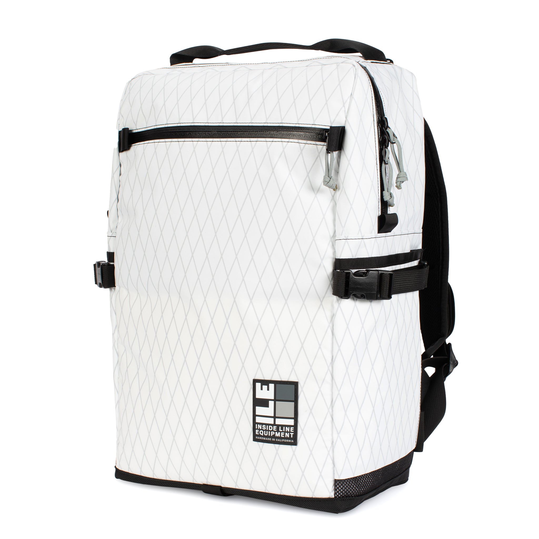 40L - Commuter Backpack - Water Resistant - Travel Backpack - hiking waist belt - Carry-on Bag - XPac - Cordura - Handmade Backpack - Made in USA