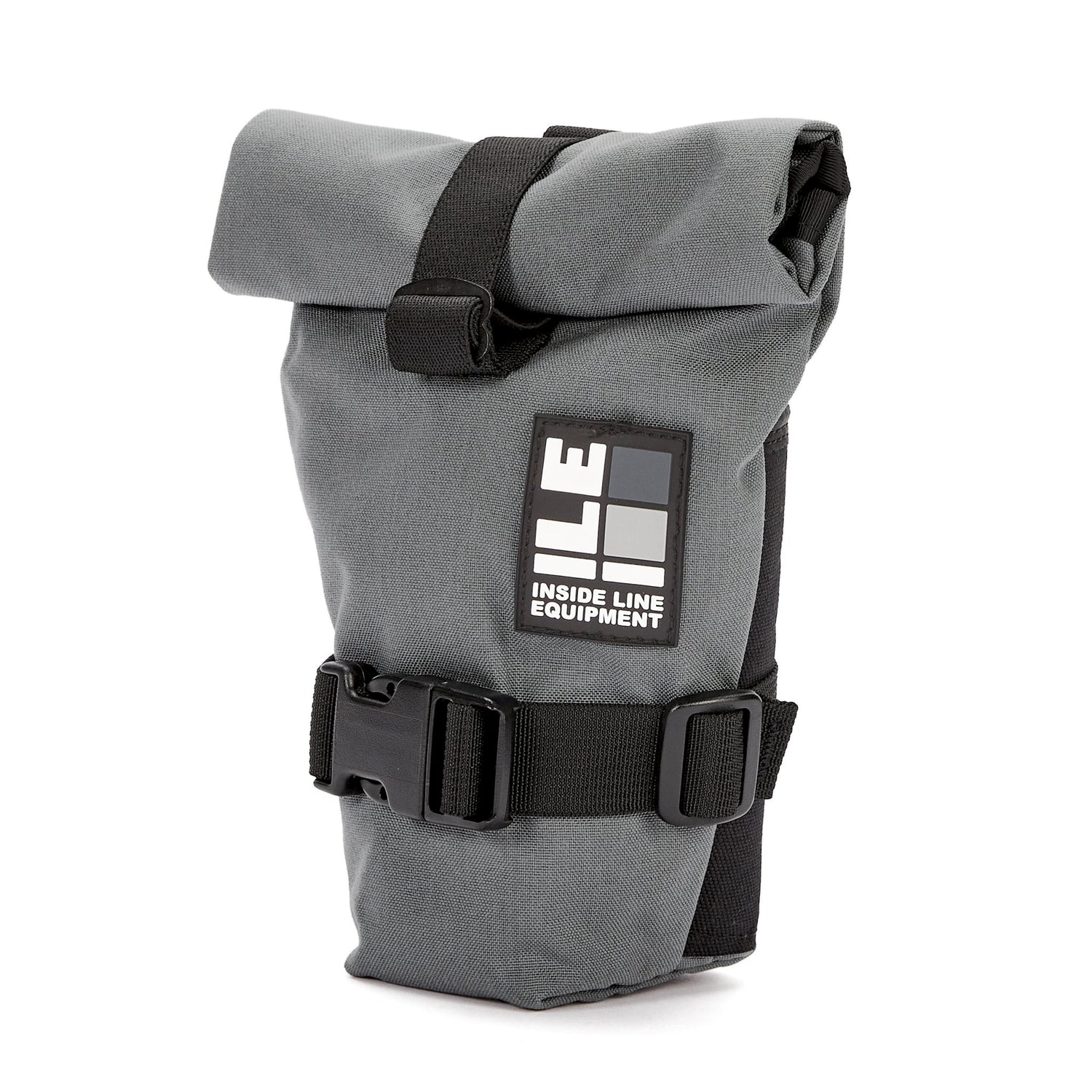 roll-top bike seat bag - Handmade Waterproof Bike Bag - XPac - under seat mount - bike tool bag - cycling road bike bag - Made in USA