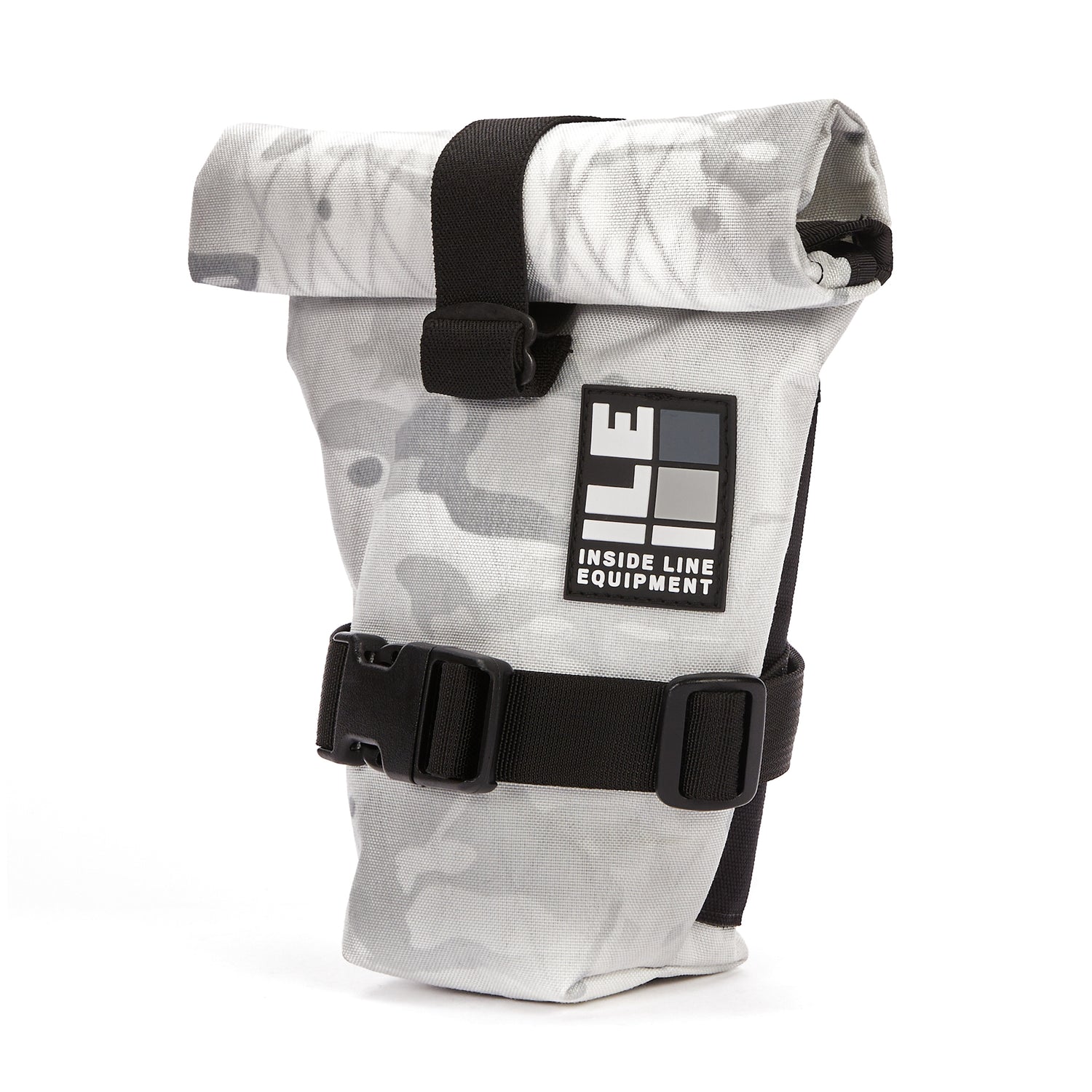 roll-top bike seat bag - Handmade Waterproof Bike Bag - XPac - under seat mount - bike tool bag - cycling road bike bag - Made in USA