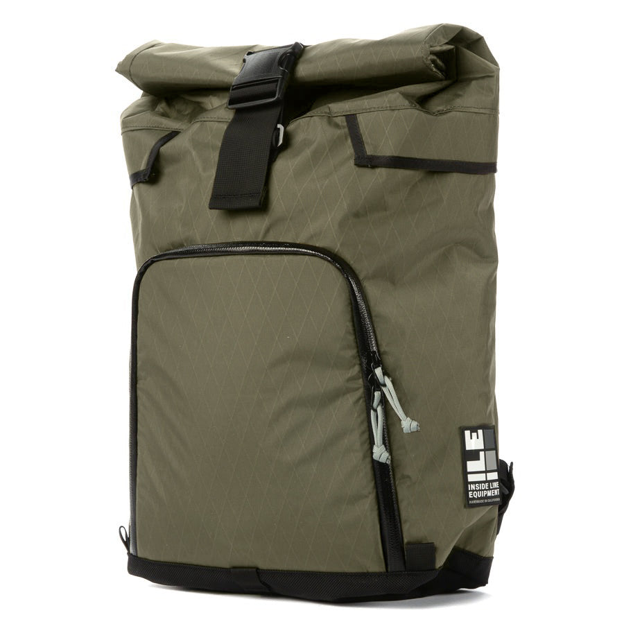 Transit 25L - Handmade Backpack - Waterproof - XPac Sailcloth - welded TPU liner - commuter bag - hidden laptop compartment - Made in California