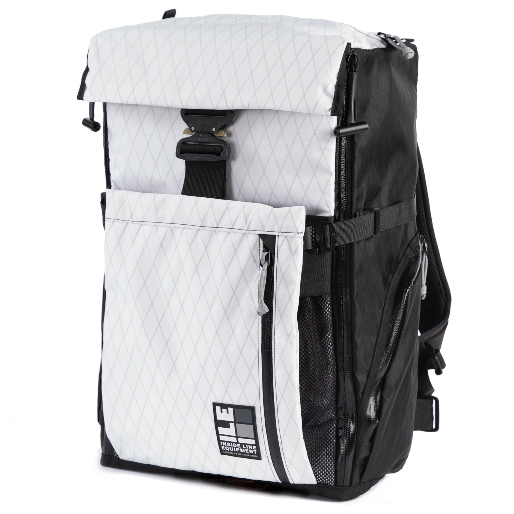 Travel Pack - 40L - Handmade Backpack - Front Panel Loader - Cary-on Bag - Travel Backpack - Water Resistant - XPac Sailcloth - Made in USA - Lifetime Warranty - travel backpack - carry-on backpack - water-resistant backpack - durable travel backpack - laptop travel backpack - weatherproof carry-on - everyday carry backpack (EDC) - waterproof zippers - backpack with laptop sleeve - expandable travel backpack
