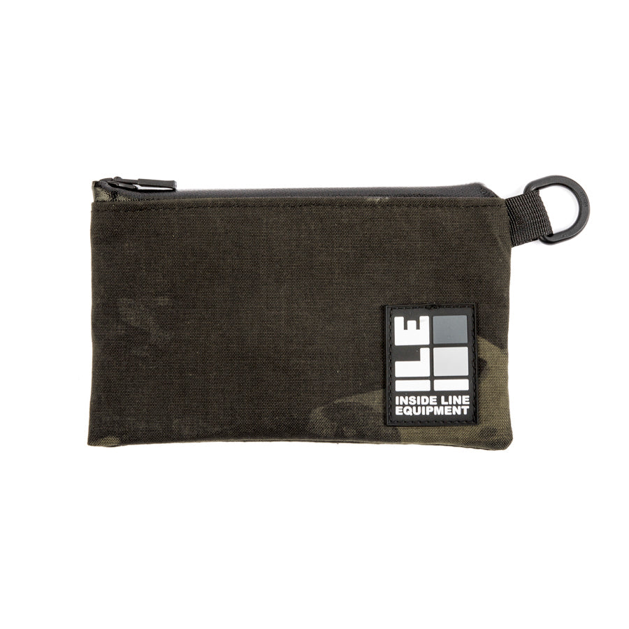 Cycling Zippered Wallet - Waterproof Zipper - XPac - Cordura - Made in USA - Sweat Resistant