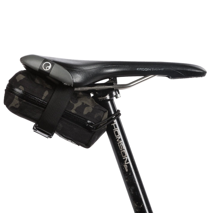 bike seat bag - Handmade Waterproof Bike Bag - XPac - YKK waterproof zipper - under seat mount - bike tool bag - cycling road bike bag - Made in USA