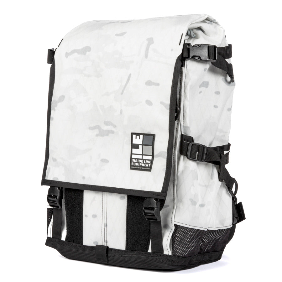 flaptop - School Backpack - Commuter Bag - Bike Messenger Bag - XPAC - TPU welded seam liner - Laptop Sleeve - Made in USA