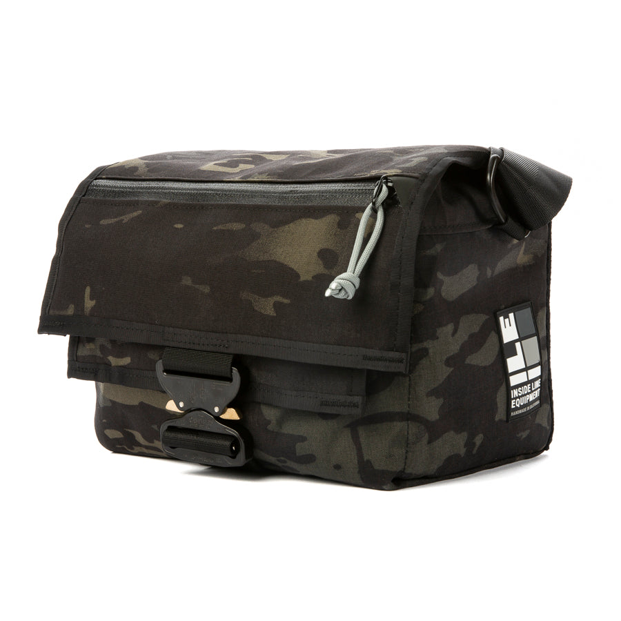 Multicam VX50 - Cobra Buckle - handmade camera bag - weatherproof - mirrorless - DSLR - street photography - adjustable velcro dividers - XPAC - made in USA