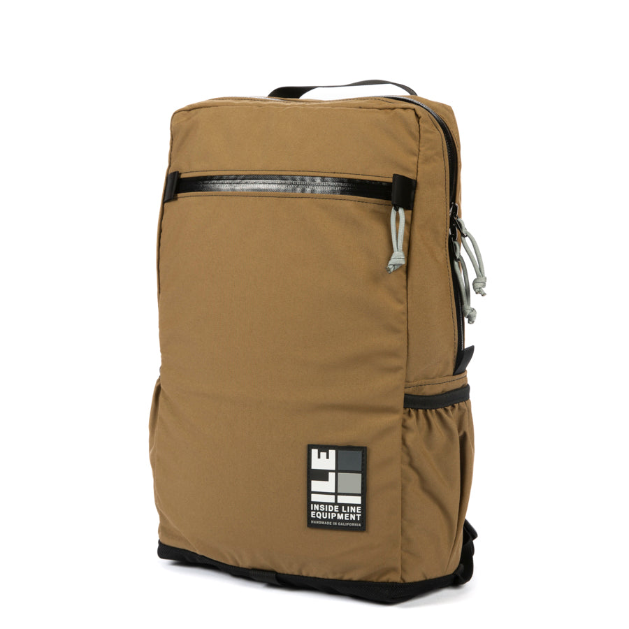 14L - Technical Backpack - Water Resistant - top panel loader - VX21 XPac - Cordura - Handmade Backpack - Made in USA - Weatherproof Backpack