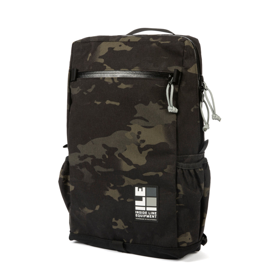 14L - Technical Backpack - Water Resistant - top panel loader - VX21 XPac - Cordura - Handmade Backpack - Made in USA - Weatherproof Backpack