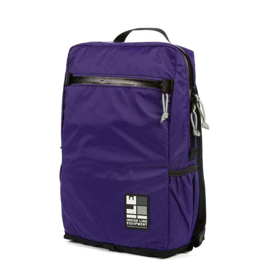 14L - Technical Backpack - Water Resistant - top panel loader - VX21 XPac - Cordura - Handmade Backpack - Made in USA - Weatherproof Backpack