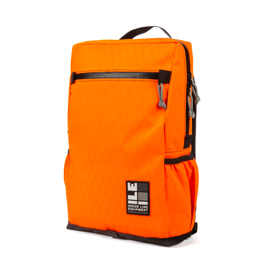14L - Technical Backpack - Water Resistant - top panel loader - VX21 XPac - Cordura - Handmade Backpack - Made in USA - Weatherproof Backpack