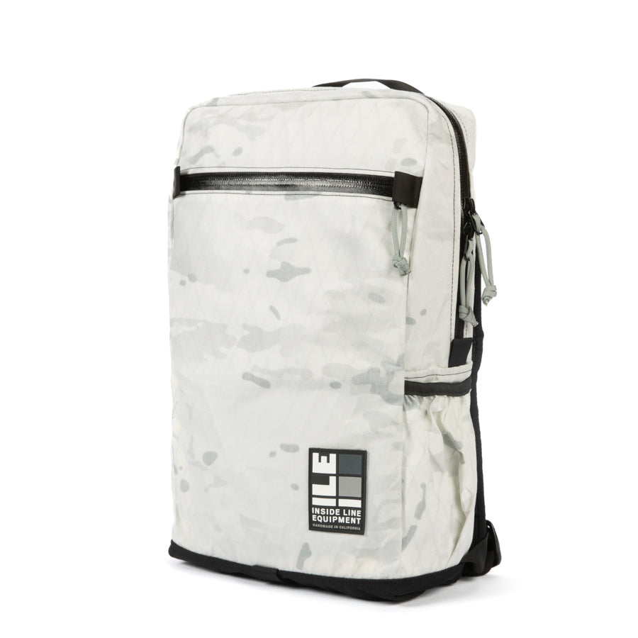 14L - Technical Backpack - Water Resistant - top panel loader - VX21 XPac - Cordura - Handmade Backpack - Made in USA - Weatherproof Backpack