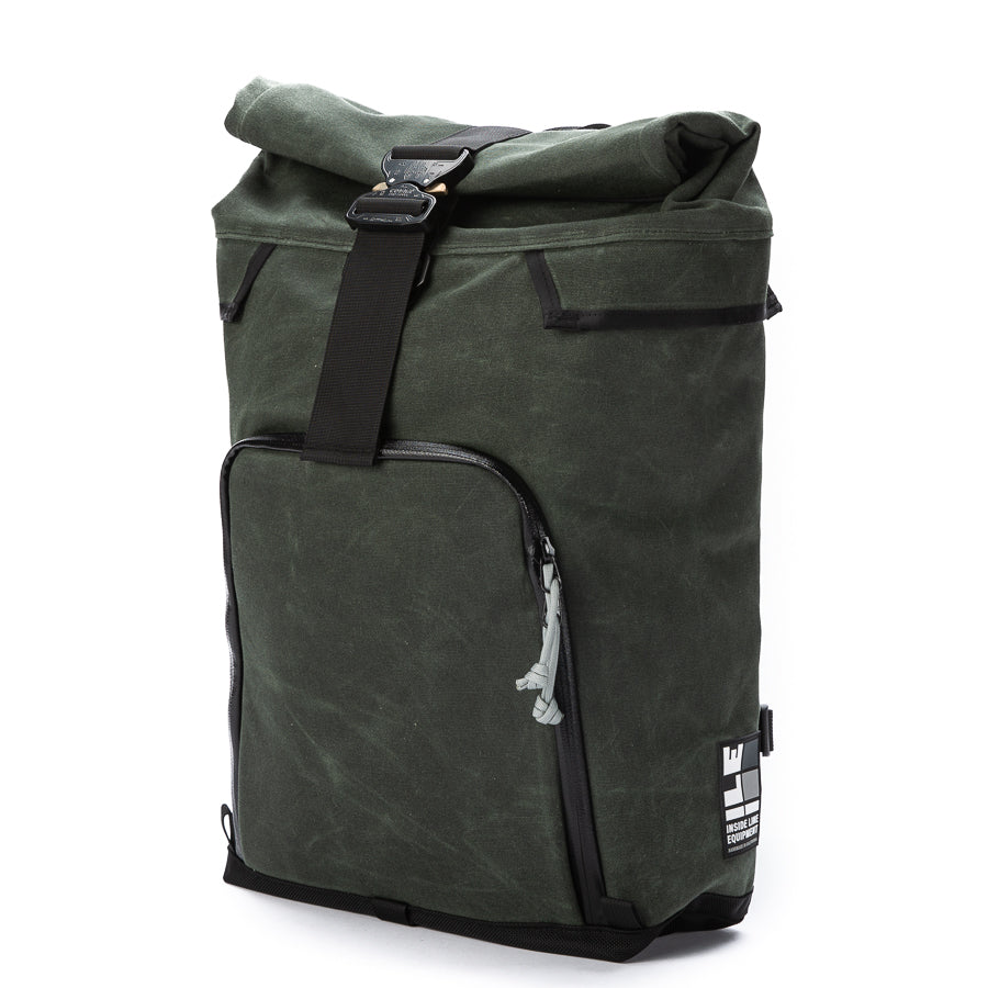 Transit 25L - Handmade Backpack - Waterproof - XPac Sailcloth - welded TPU liner - commuter bag - hidden laptop compartment - Made in California