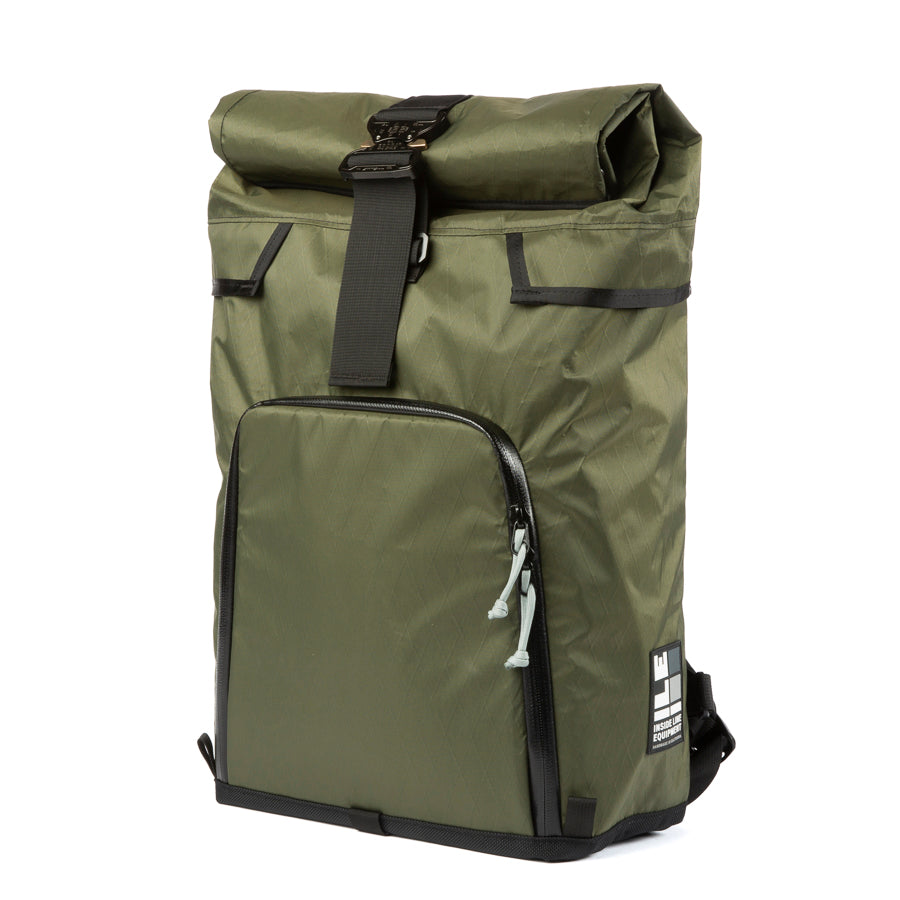 Transit 25L - Handmade Backpack - Waterproof - XPac Sailcloth - welded TPU liner - commuter bag - hidden laptop compartment - Made in California