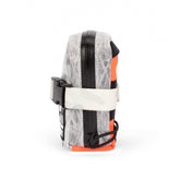 bike seat bag - Handmade Waterproof Bike Bag - UX10 reflective - under seat mount - bike tool bag - cycling road bike bag - Made in Berkeley, California