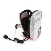 bike seat bag - Handmade Waterproof Bike Bag - UX10 reflective - under seat mount - bike tool bag - cycling road bike bag - Made in Berkeley, California
