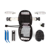 bike seat bag - Handmade Waterproof Bike Bag - UX10 reflective - under seat mount - bike tool bag - cycling road bike bag - Made in Berkeley, California