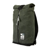 11L technical backpack - Compact Backpack - hiking day pack - XPAC - Water-resistant Roll-Top - hydration sleeve - waterproof YKK zipper - Made in USA