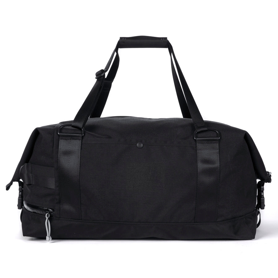 black nylon travel duffel bag Arid Duffle – 52L Weatherproof Travel Bag