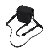 Black Cordura - handmade camera cross body - mirrorless camera - street photography - Cobra buckle - XPAC - made in USA