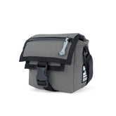Gray Cordura - handmade camera cross body - mirrorless camera - street photography - Cobra buckle - XPAC - made in USA