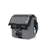 Gray Cordura - handmade camera cross body - mirrorless camera - street photography - Cobra buckle - XPAC - made in USA