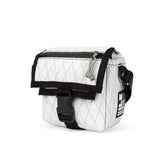 White VX21 - handmade camera cross body - mirrorless camera - street photography - Cobra buckle - XPAC - made in USA