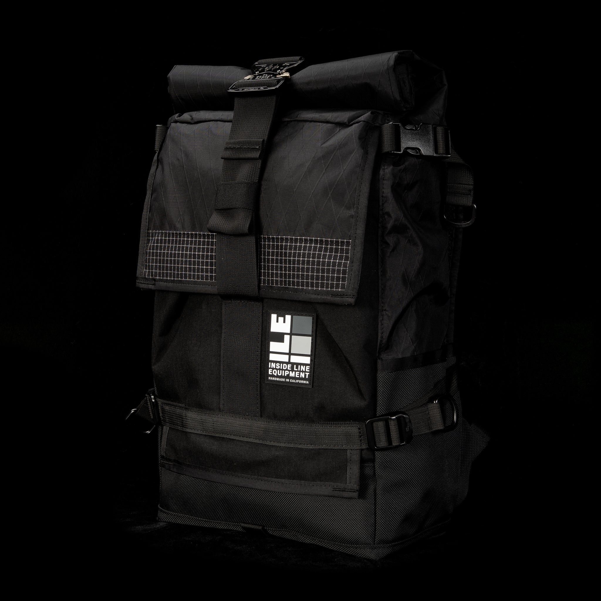 Default Mini Backpack: Blackout Patchwork - INSIDE LINE EQUIPMENT