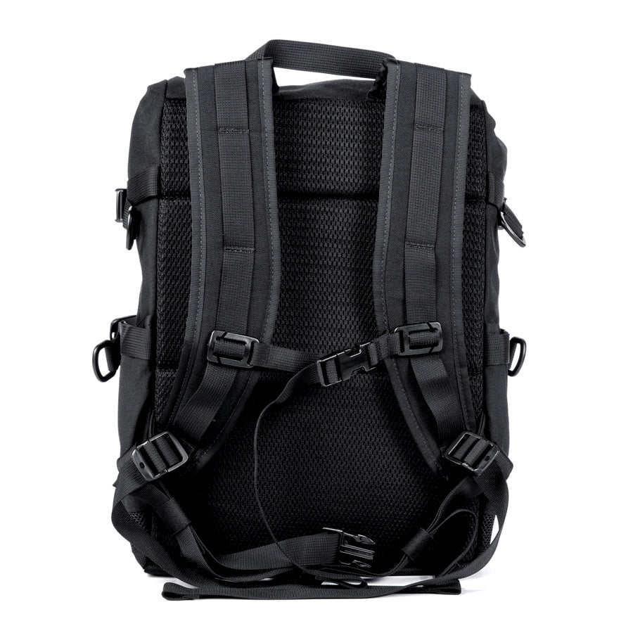 backpack mini black Flaptop Mini 21L Messenger Style Bike Courier Cycling Backpack Waterproof and Handmade in Berkeley, California
