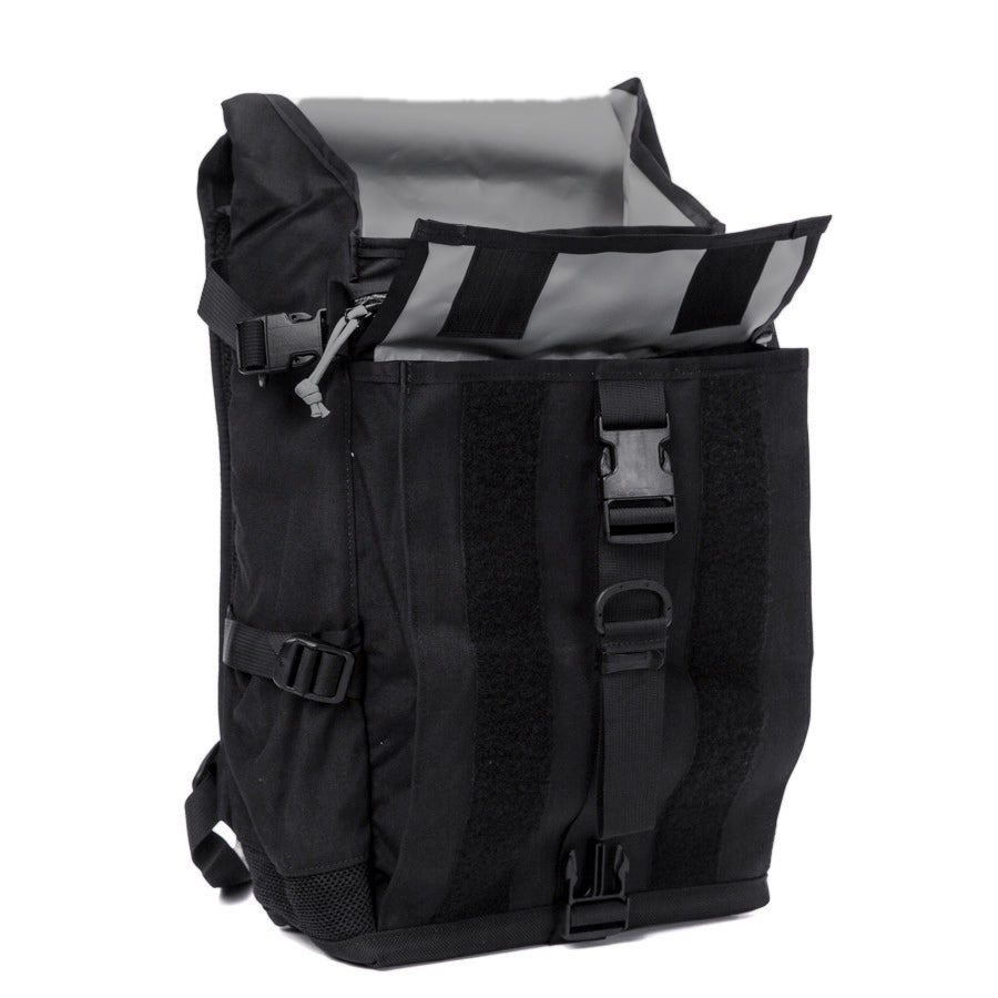 backpack small laptop Flaptop Mini 21L Messenger Style Bike Courier Cycling Backpack Waterproof and Handmade in Berkeley, California